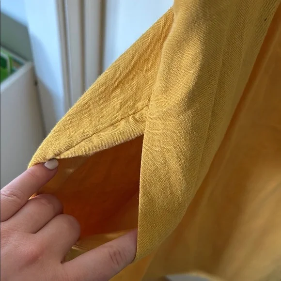 NWT Old Navy Mustard Yellow Dress - Picture 5 of 8